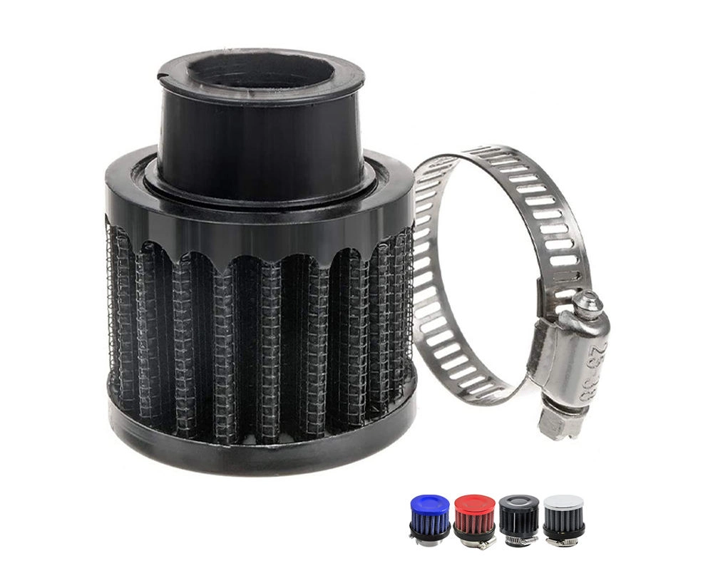 Universal Clamp on High Flow 25mm 1inch Inlet Dia Mini Car Mushroom Head Auto Air Intake Cone Filter Parts