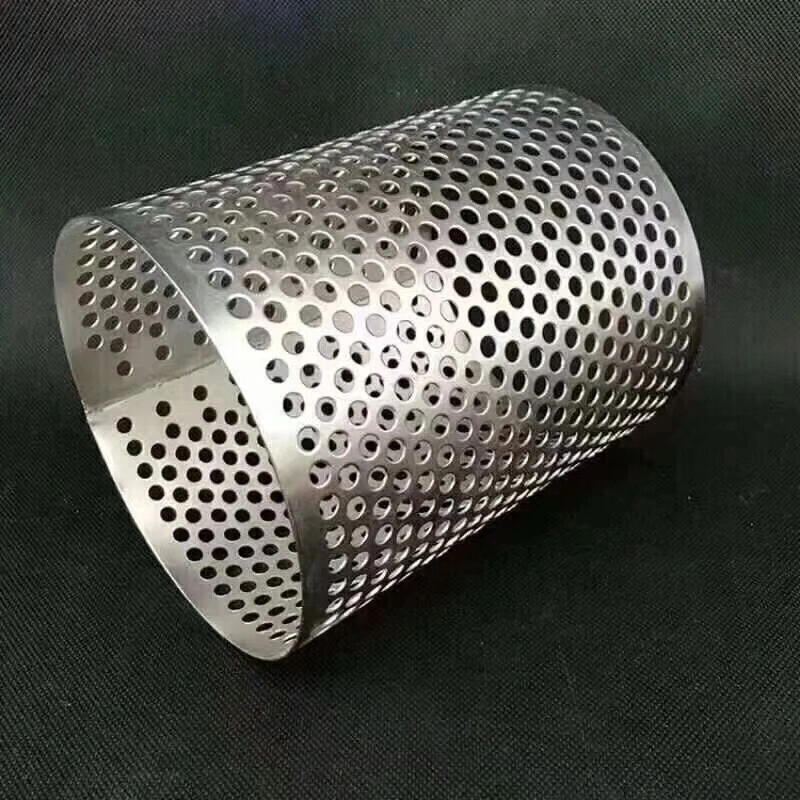 304 316 Stainless Steel Round Screen Air Filter Steel Wire Mesh