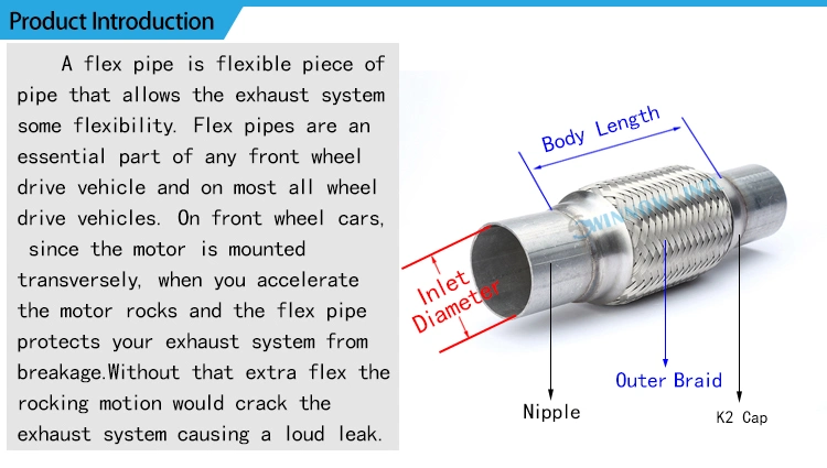 Car Accessories Exhaust System Air Intake Pipe for Cars Automotive Parts