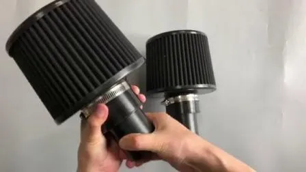 Jagrow Performance BMW 135I 335I 535I Filtro de aire de admisión de cono dual color negro N54